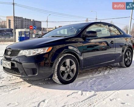 Чорний Кіа Форте, об'ємом двигуна 2 л та пробігом 216 тис. км за 7500 $, фото 1 на Automoto.ua