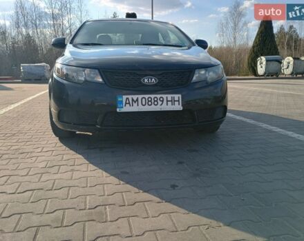 Черный Киа Форте, объемом двигателя 2 л и пробегом 270 тыс. км за 5500 $, фото 1 на Automoto.ua