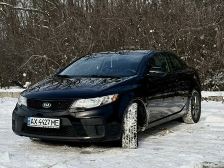 Черный Киа Форте, объемом двигателя 2 л и пробегом 216 тыс. км за 7500 $, фото 1 на Automoto.ua
