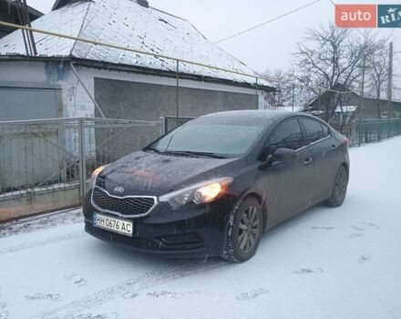 Черный Киа Форте, объемом двигателя 1.8 л и пробегом 242 тыс. км за 7800 $, фото 1 на Automoto.ua