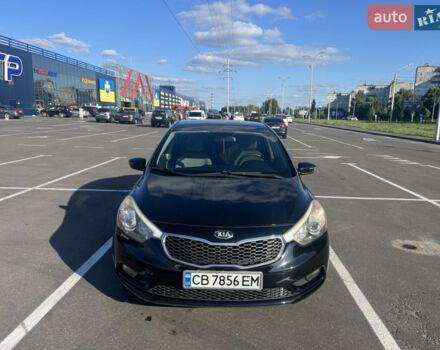 Черный Киа Форте, объемом двигателя 1.8 л и пробегом 218 тыс. км за 7500 $, фото 1 на Automoto.ua