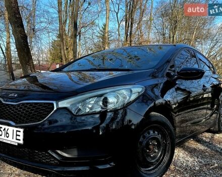 Черный Киа Форте, объемом двигателя 1.8 л и пробегом 119 тыс. км за 9800 $, фото 1 на Automoto.ua