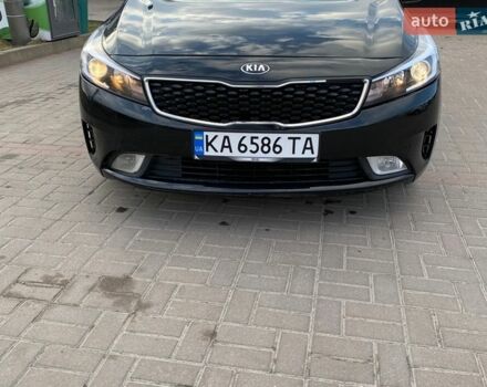 Черный Киа Форте, объемом двигателя 2 л и пробегом 140 тыс. км за 9500 $, фото 1 на Automoto.ua