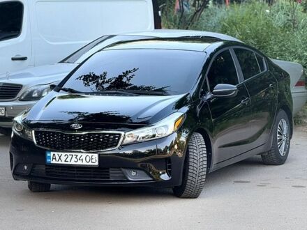 Черный Киа Форте, объемом двигателя 2 л и пробегом 186 тыс. км за 8000 $, фото 1 на Automoto.ua