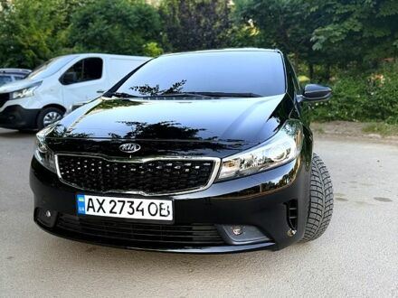 Чорний Кіа Форте, об'ємом двигуна 2 л та пробігом 186 тис. км за 8000 $, фото 1 на Automoto.ua