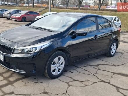 Черный Киа Форте, объемом двигателя 2 л и пробегом 122 тыс. км за 11100 $, фото 1 на Automoto.ua