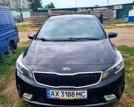 Черный Киа Форте, объемом двигателя 2 л и пробегом 170 тыс. км за 10000 $, фото 1 на Automoto.ua