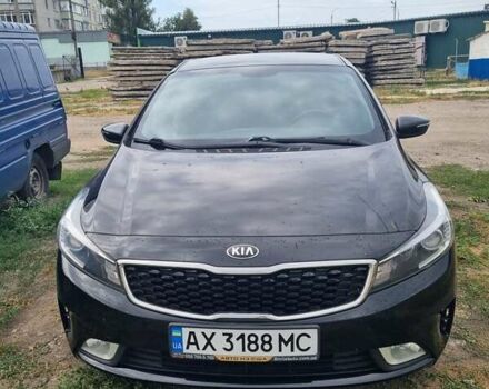 Черный Киа Форте, объемом двигателя 2 л и пробегом 165 тыс. км за 11300 $, фото 1 на Automoto.ua