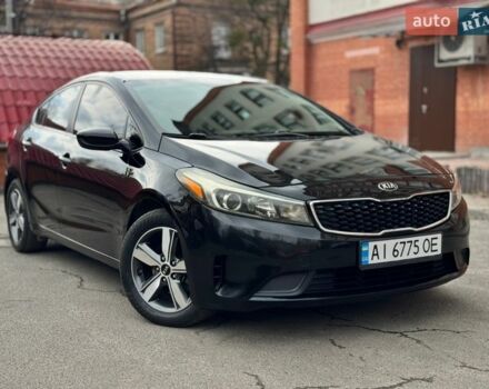 Черный Киа Форте, объемом двигателя 2 л и пробегом 73 тыс. км за 10200 $, фото 1 на Automoto.ua
