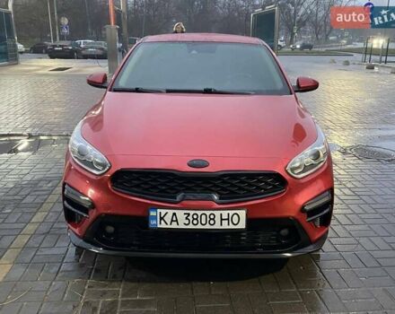 Красный Киа Форте, объемом двигателя 2 л и пробегом 101 тыс. км за 13800 $, фото 1 на Automoto.ua