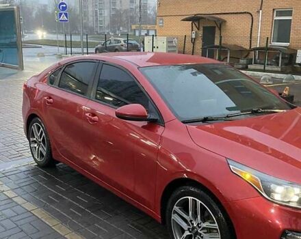 Красный Киа Форте, объемом двигателя 2 л и пробегом 101 тыс. км за 13800 $, фото 21 на Automoto.ua