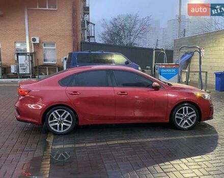 Красный Киа Форте, объемом двигателя 2 л и пробегом 101 тыс. км за 13800 $, фото 18 на Automoto.ua