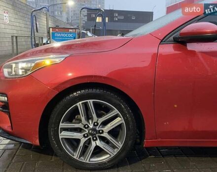 Красный Киа Форте, объемом двигателя 2 л и пробегом 101 тыс. км за 13800 $, фото 8 на Automoto.ua