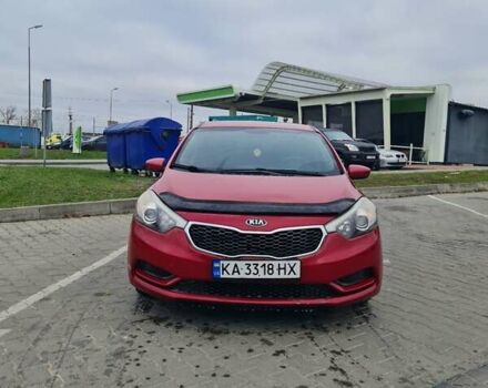 Красный Киа Форте, объемом двигателя 1.8 л и пробегом 232 тыс. км за 7400 $, фото 1 на Automoto.ua