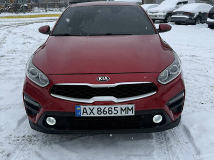 Красный Киа Форте, объемом двигателя 2 л и пробегом 124 тыс. км за 12900 $, фото 1 на Automoto.ua