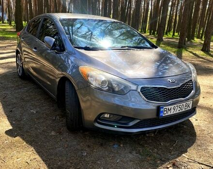 Серый Киа Форте, объемом двигателя 2 л и пробегом 160 тыс. км за 8900 $, фото 1 на Automoto.ua