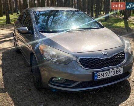 Серый Киа Форте, объемом двигателя 2 л и пробегом 165 тыс. км за 9100 $, фото 1 на Automoto.ua