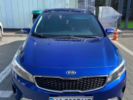 Синій Кіа Форте, об'ємом двигуна 2 л та пробігом 117 тис. км за 12000 $, фото 1 на Automoto.ua