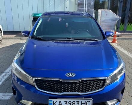 Синий Киа Форте, объемом двигателя 2 л и пробегом 117 тыс. км за 12000 $, фото 1 на Automoto.ua