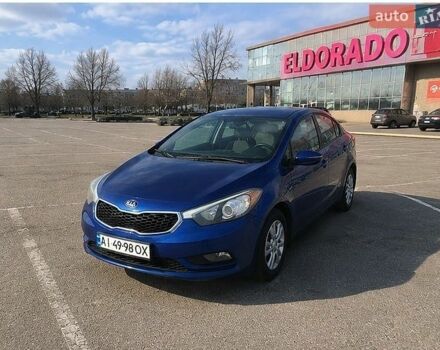 Синий Киа Форте, объемом двигателя 2 л и пробегом 187 тыс. км за 8200 $, фото 1 на Automoto.ua