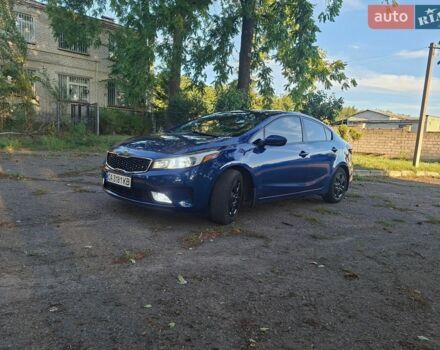 Синий Киа Форте, объемом двигателя 2 л и пробегом 98 тыс. км за 12000 $, фото 1 на Automoto.ua