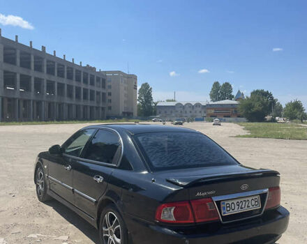 Черный Киа Маджентис, объемом двигателя 2 л и пробегом 350 тыс. км за 2900 $, фото 3 на Automoto.ua