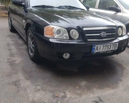 Киа Маджентис 2004 в Белой Церкве на Automoto.ua Черный Киа Маджентис, объемом двигателя 2 л и пробегом 200 тыс. км за 3000 $, фото 2 на Automoto.ua