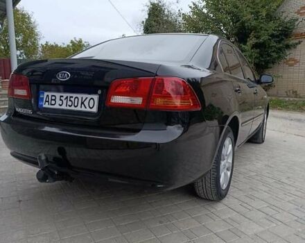 Черный Киа Маджентис, объемом двигателя 2 л и пробегом 244 тыс. км за 5500 $, фото 25 на Automoto.ua