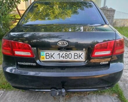Черный Киа Маджентис, объемом двигателя 2 л и пробегом 240 тыс. км за 4150 $, фото 9 на Automoto.ua