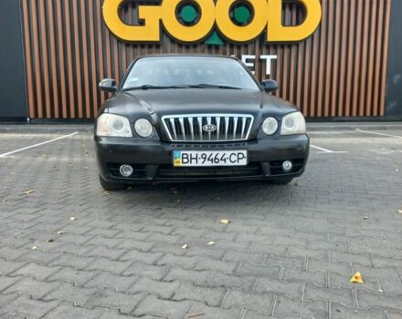 Чорний Кіа Маджентіс, об'ємом двигуна 2 л та пробігом 195 тис. км за 3500 $, фото 1 на Automoto.ua