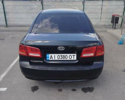 Черный Киа Маджентис, объемом двигателя 2 л и пробегом 265 тыс. км за 4800 $, фото 1 на Automoto.ua