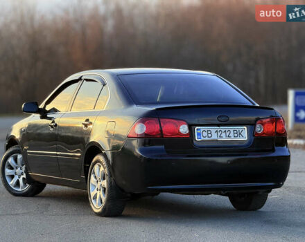 Черный Киа Маджентис, объемом двигателя 2 л и пробегом 305 тыс. км за 5400 $, фото 7 на Automoto.ua