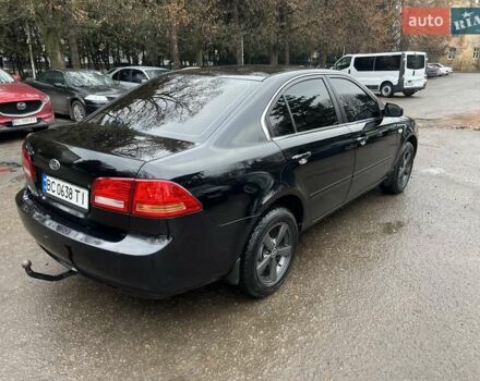 Черный Киа Маджентис, объемом двигателя 2 л и пробегом 258 тыс. км за 5500 $, фото 6 на Automoto.ua