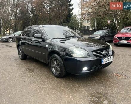 Черный Киа Маджентис, объемом двигателя 2 л и пробегом 258 тыс. км за 5500 $, фото 4 на Automoto.ua