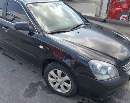 Черный Киа Маджентис, объемом двигателя 2 л и пробегом 265 тыс. км за 4800 $, фото 7 на Automoto.ua