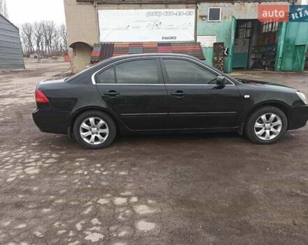 Черный Киа Маджентис, объемом двигателя 2 л и пробегом 322 тыс. км за 5000 $, фото 7 на Automoto.ua