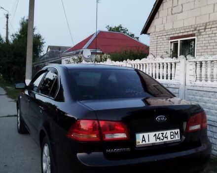 Черный Киа Маджентис, объемом двигателя 2 л и пробегом 180 тыс. км за 4850 $, фото 10 на Automoto.ua