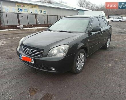 Черный Киа Маджентис, объемом двигателя 2 л и пробегом 322 тыс. км за 5000 $, фото 11 на Automoto.ua