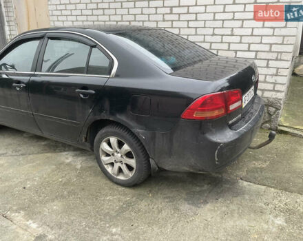 Черный Киа Маджентис, объемом двигателя 2 л и пробегом 366 тыс. км за 4000 $, фото 2 на Automoto.ua