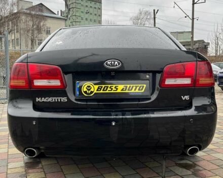 Черный Киа Маджентис, объемом двигателя 2.7 л и пробегом 219 тыс. км за 4600 $, фото 5 на Automoto.ua