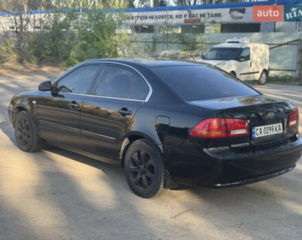 Черный Киа Маджентис, объемом двигателя 2 л и пробегом 196 тыс. км за 5500 $, фото 4 на Automoto.ua