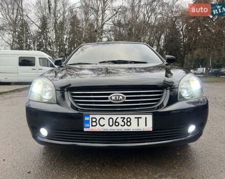 Черный Киа Маджентис, объемом двигателя 2 л и пробегом 258 тыс. км за 5500 $, фото 3 на Automoto.ua