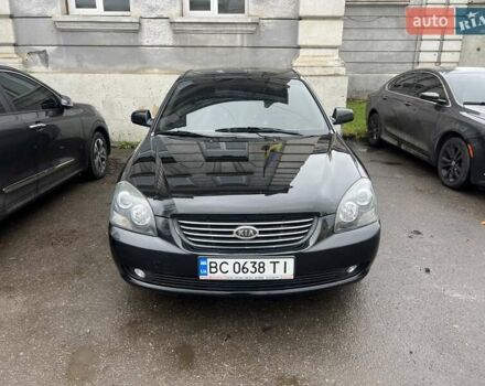 Черный Киа Маджентис, объемом двигателя 2 л и пробегом 258 тыс. км за 5500 $, фото 1 на Automoto.ua