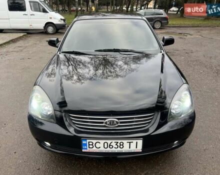 Черный Киа Маджентис, объемом двигателя 2 л и пробегом 258 тыс. км за 5500 $, фото 2 на Automoto.ua