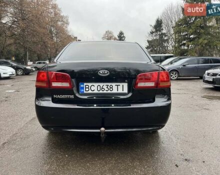 Черный Киа Маджентис, объемом двигателя 2 л и пробегом 258 тыс. км за 5500 $, фото 8 на Automoto.ua