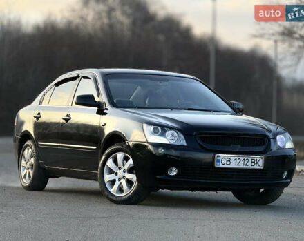 Черный Киа Маджентис, объемом двигателя 2 л и пробегом 305 тыс. км за 5400 $, фото 1 на Automoto.ua