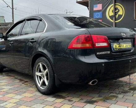 Черный Киа Маджентис, объемом двигателя 2.7 л и пробегом 219 тыс. км за 4600 $, фото 4 на Automoto.ua