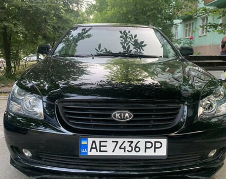 Черный Киа Маджентис, объемом двигателя 2 л и пробегом 272 тыс. км за 5300 $, фото 2 на Automoto.ua