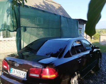 Черный Киа Маджентис, объемом двигателя 2 л и пробегом 180 тыс. км за 4850 $, фото 5 на Automoto.ua
