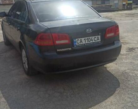 Черный Киа Маджентис, объемом двигателя 2 л и пробегом 322 тыс. км за 5000 $, фото 1 на Automoto.ua